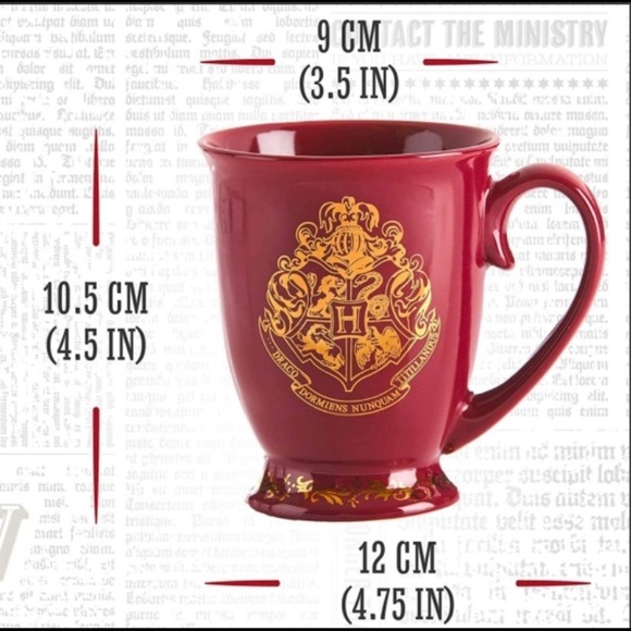 Harry Potter Hogwarts Coffee Mug Ceramic Paladone - Picture 8 of 8